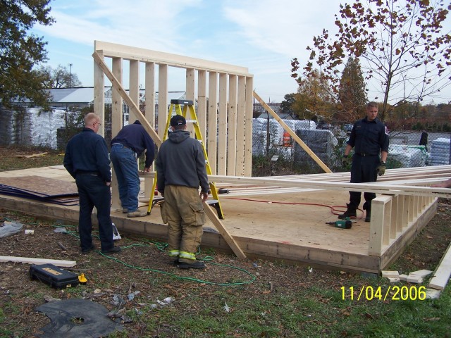 Building of a Roof Rack for Training