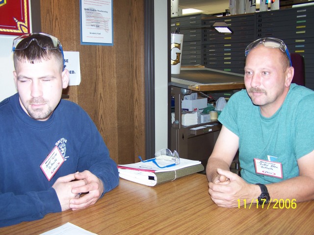 Scott and Bobby at Pierce
