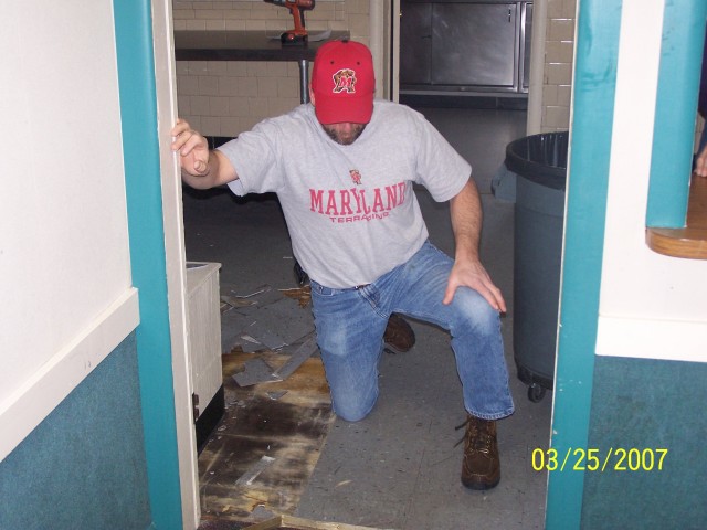 Kenny Reising Hall Remodeling 3/25/07