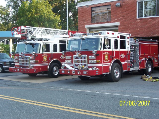 Engine 311 & Truck 31 
Both In Service