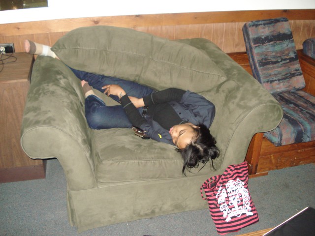 Ryan Taking a nap Again 4/29/07