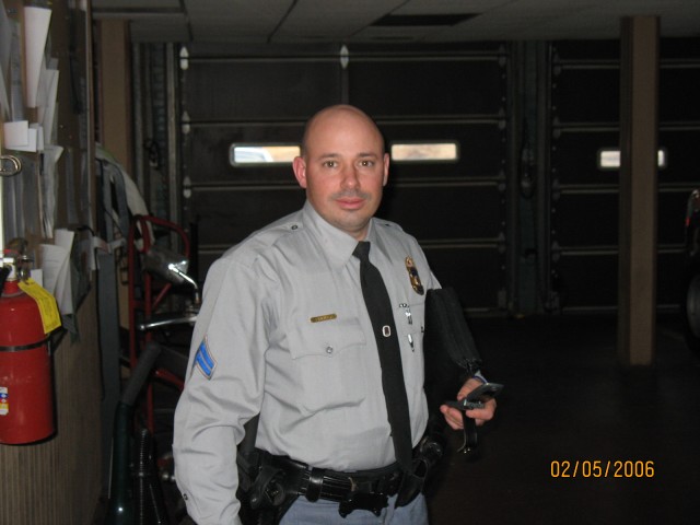 Officer Rich, hell who has my gun now