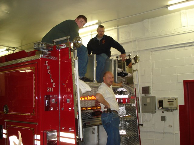 Racking Hose new Engine