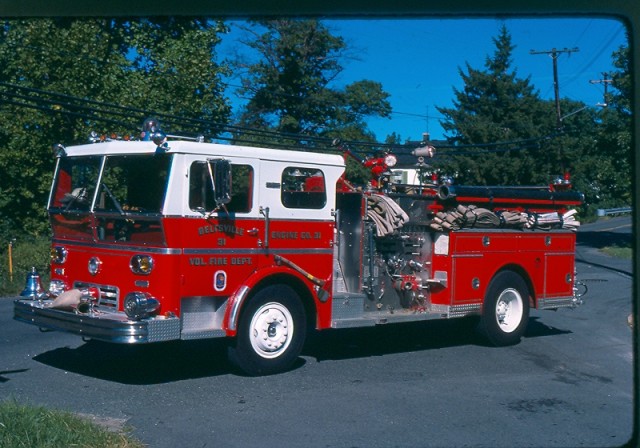 Engine 311 1969 Ward LaFrance
After 1st. Rehab