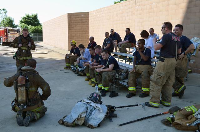 Members Participate in Live Fire Training at MFRI - Beltsville ...